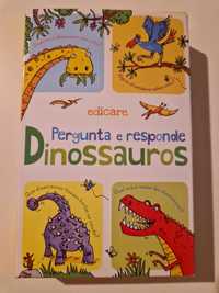 Jogo Pergunta e responde Dinossauros EDICARE