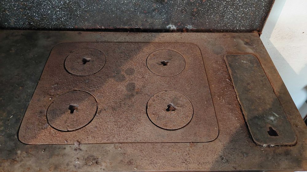 Fogão a lenha em ferro fundido