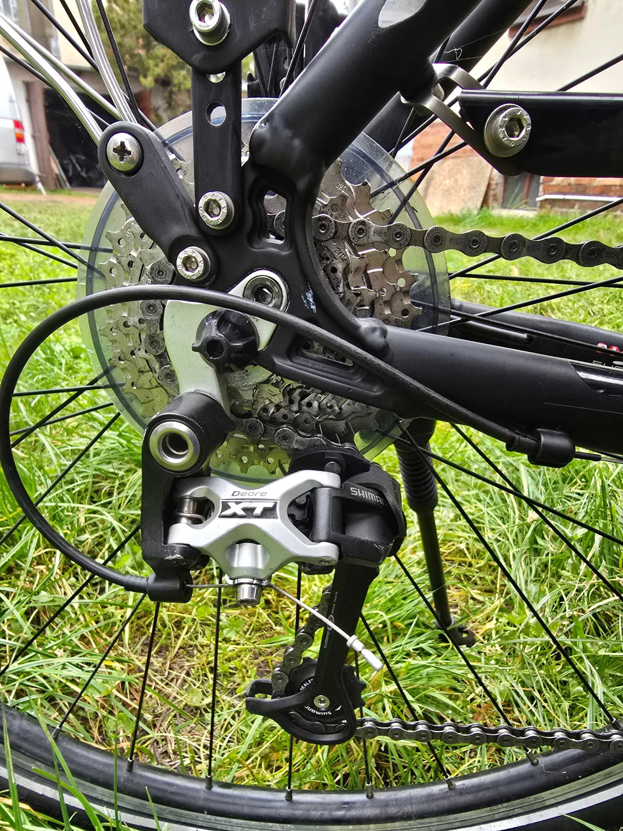 Rower trekkingowy RABENEICK Sherpa Light,Deore XT- MAGURA- idealny