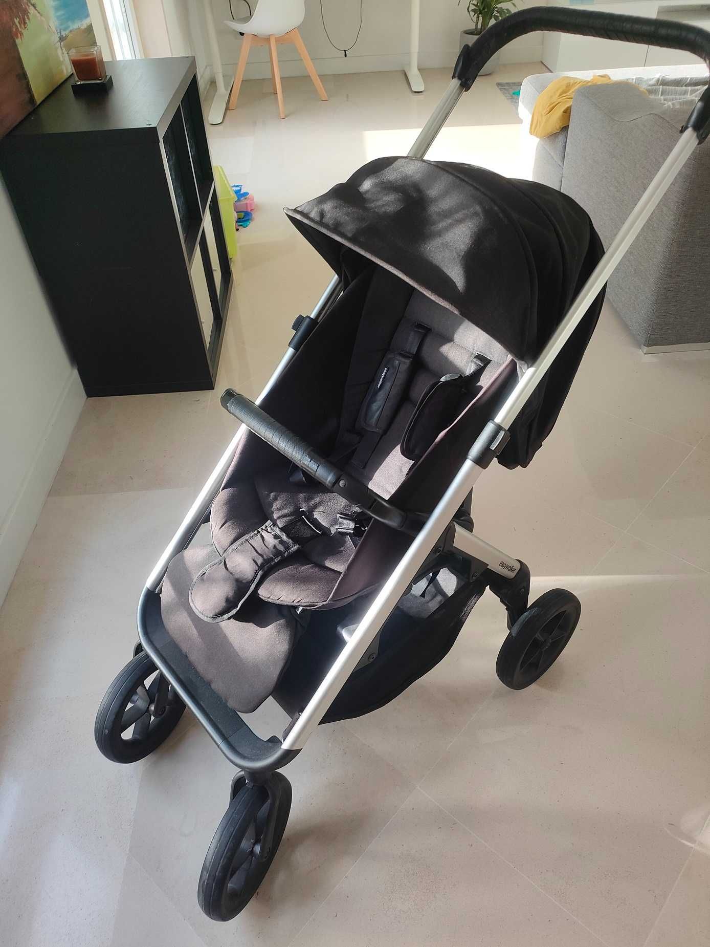 Carrinho Easywalker Mosey + cadeira + cobertura