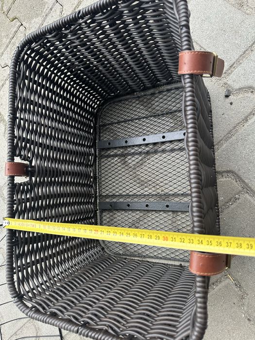 Kosz z wikliny transporter do przewozu Psa Kota koszyk z kratką