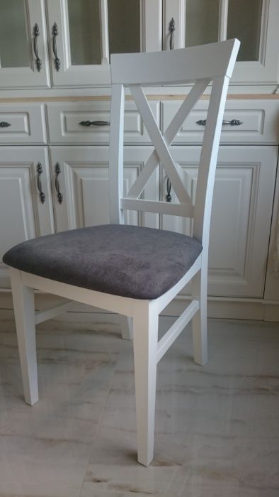 Krzesło do kuchni jadalni  prowansalskie tapicerowane nowe Producent