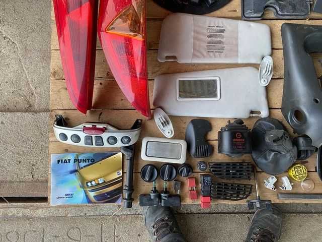 Peças Fiat Punto MK2, farolins, interruptores, palas de sol etc.|USADO