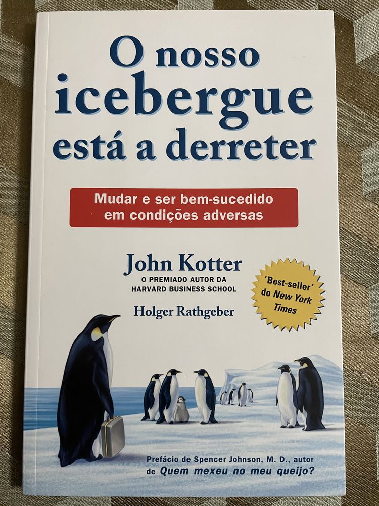 Livro O nosso Icebergue está a derreter - John Kotter