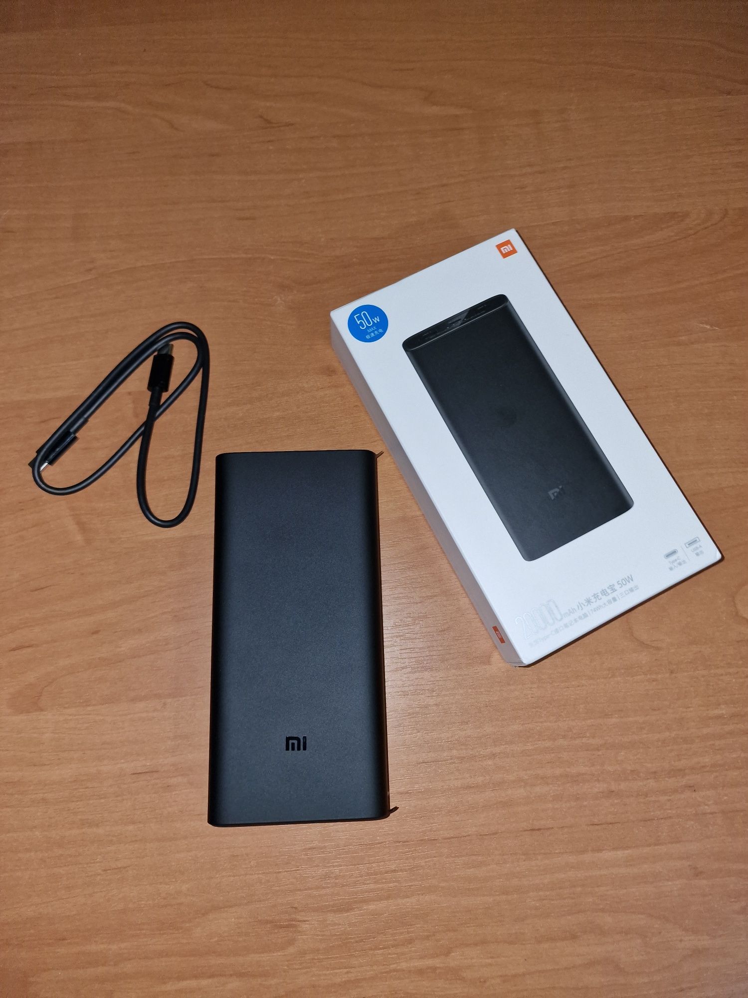 Новий павербанк Xiaomi 20000 mah 50w