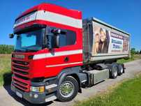 Scania R 410 6x2 EURO 6  SCANIA R 410 6x2 EURO 6 z Hakiem Meiller