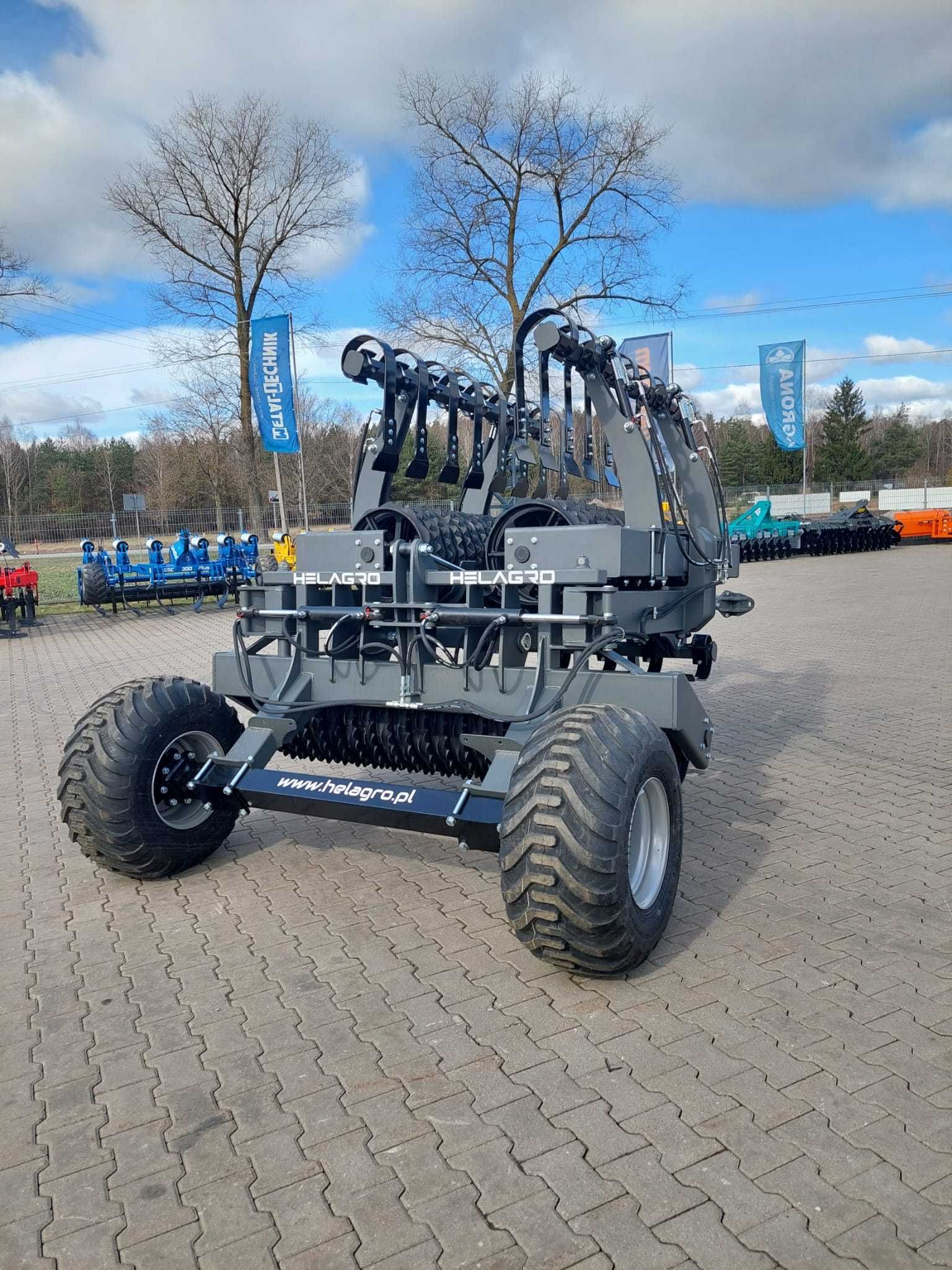 Wał posiewny 4,5m 5,4m 6,3m Helagro LandStal Intertech Euro-Masz