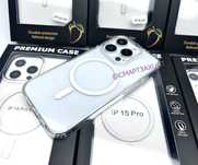 Magsafe чехол на iPhone 15 - 16 Pro Max прозрачный для айфон 15 16 про