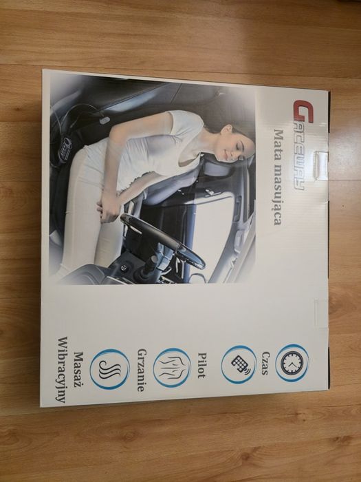 Mata masująca na fotel