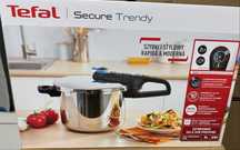 Szybkowar Tefal Secure trendy 8L wolnowar garnek indukja stal