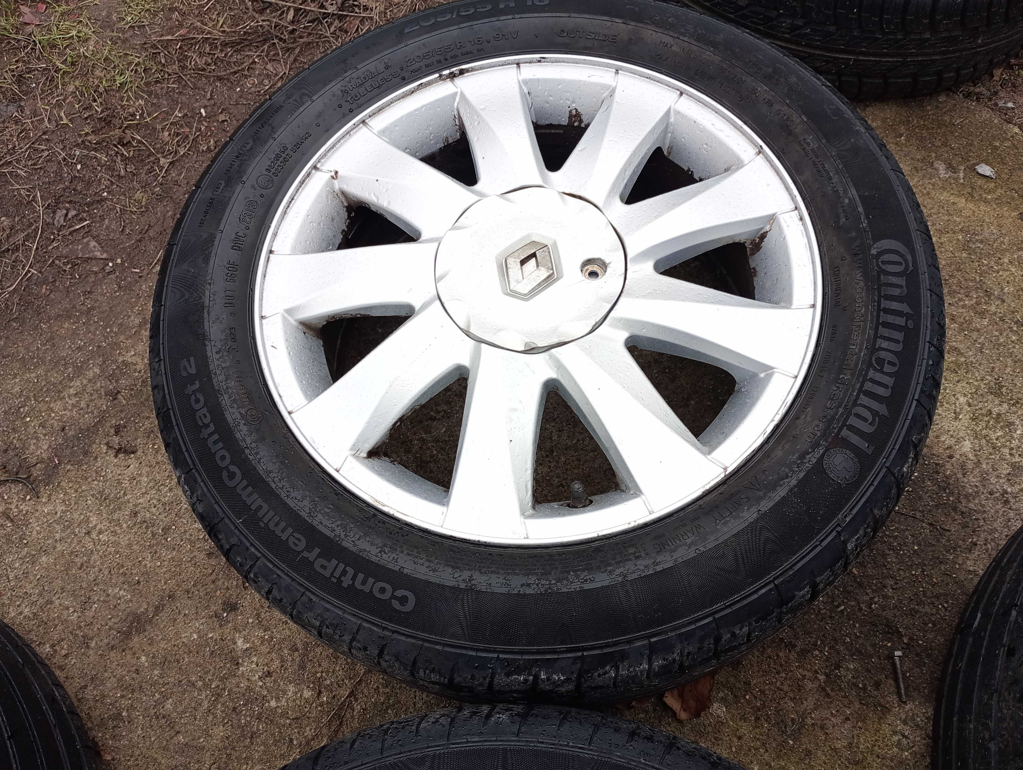 Felgi aluminiowe 16 koła Renault 5x108  Komplet śrub Zamiana