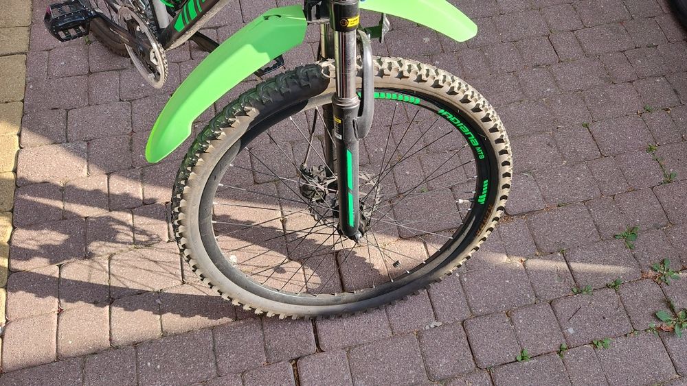 Rower MTB indiana zielony górski