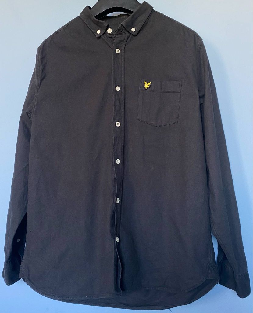 Koszula czarna Lyle & Scott