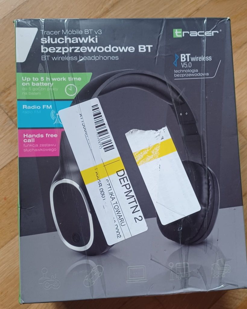 Słuchawki bezprzewodowe Tracer BT v3