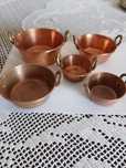 Tachos de cobre pequenos