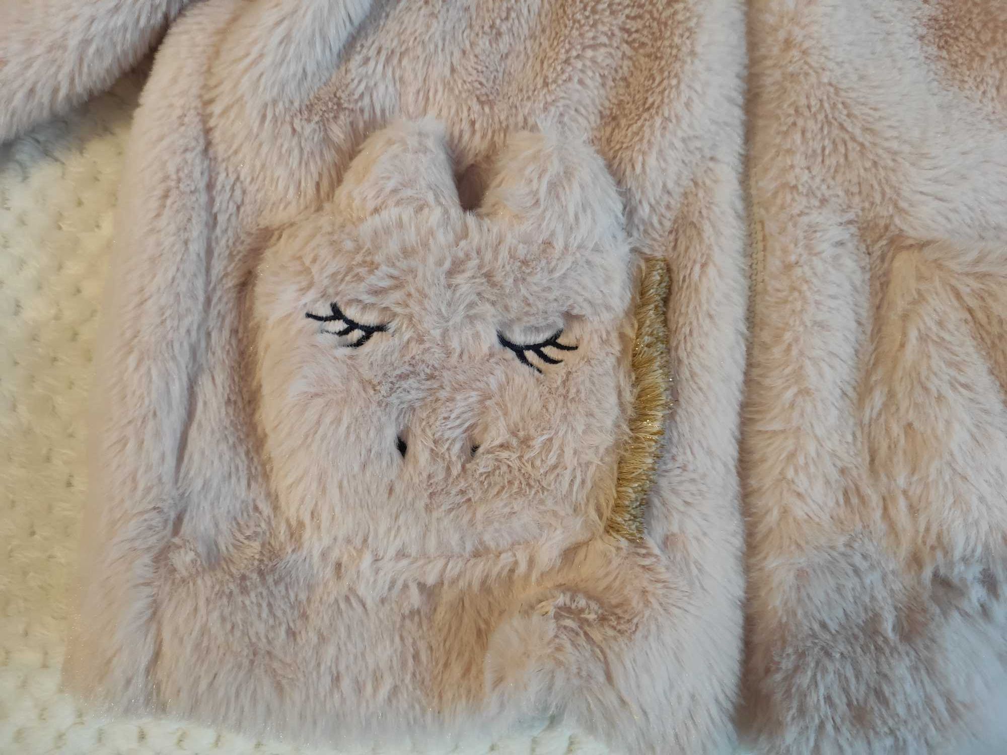 Kurtka bluza ciepła zimowa futro koń konik 116