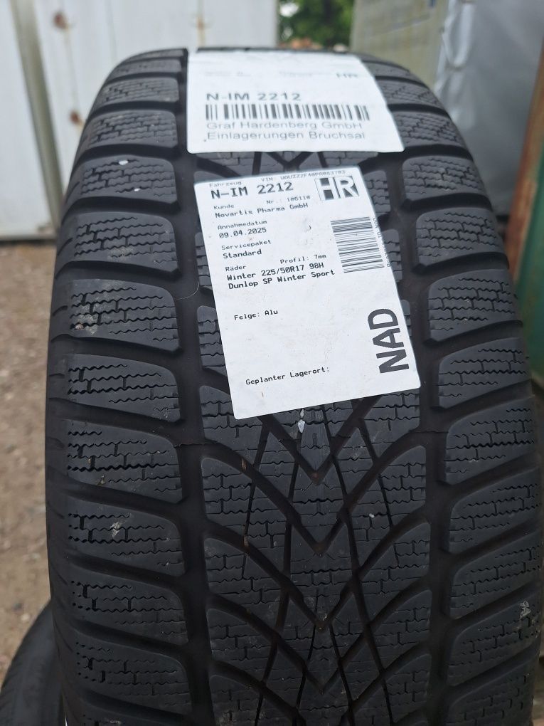 Koła zimowe Audi A4 B9 B8  225 50 r17