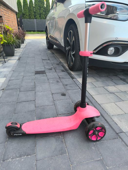 Movino Trójkołowa hulajnoga Balansowa Skylight Pink