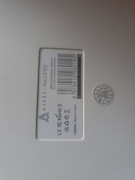 Ajazz Ak 820, Blue switch Игровая