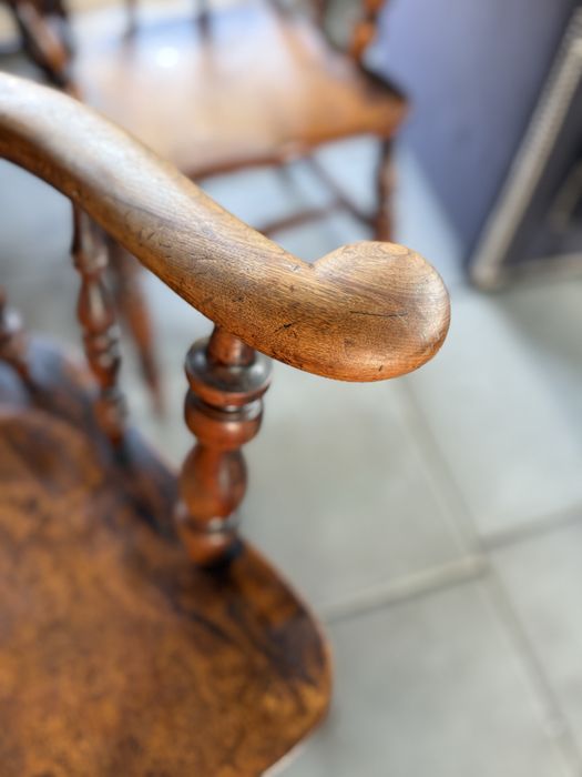 Niesamowity fotel KAPITAŃSKI krzesło vintage retro stary do biurka