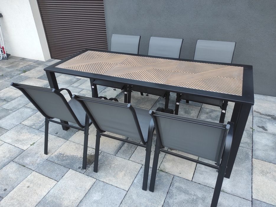 Solidny Stół tarasowy ogrodowy na wymiar meble tarasowe