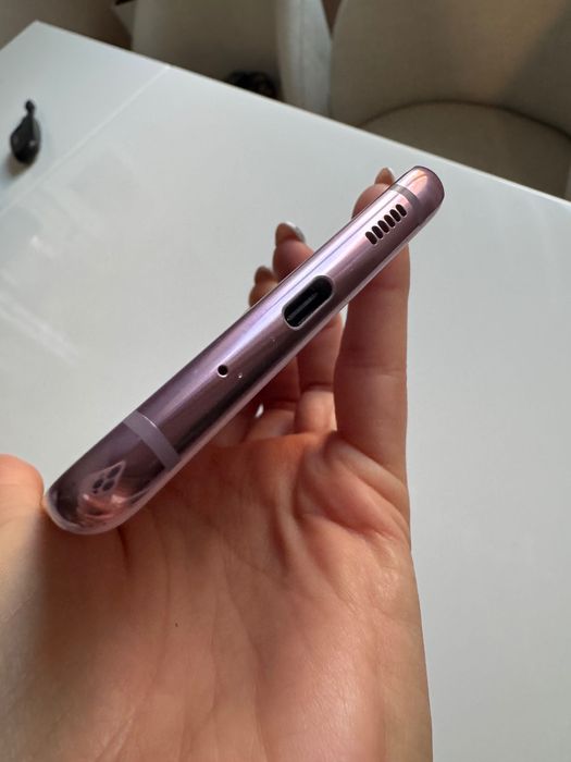 Fioletowy Samsung Galaxy s20 FE + szkło