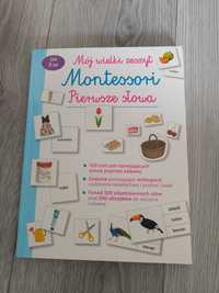 Mój wielki zeszyt Montessori pierwsze słowa