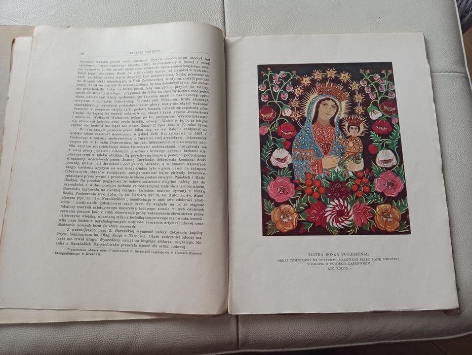 Polskie malarstwo ludowe z rycinami