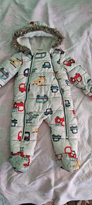 Дитячий зимовий комбінезон с 9-12 міс