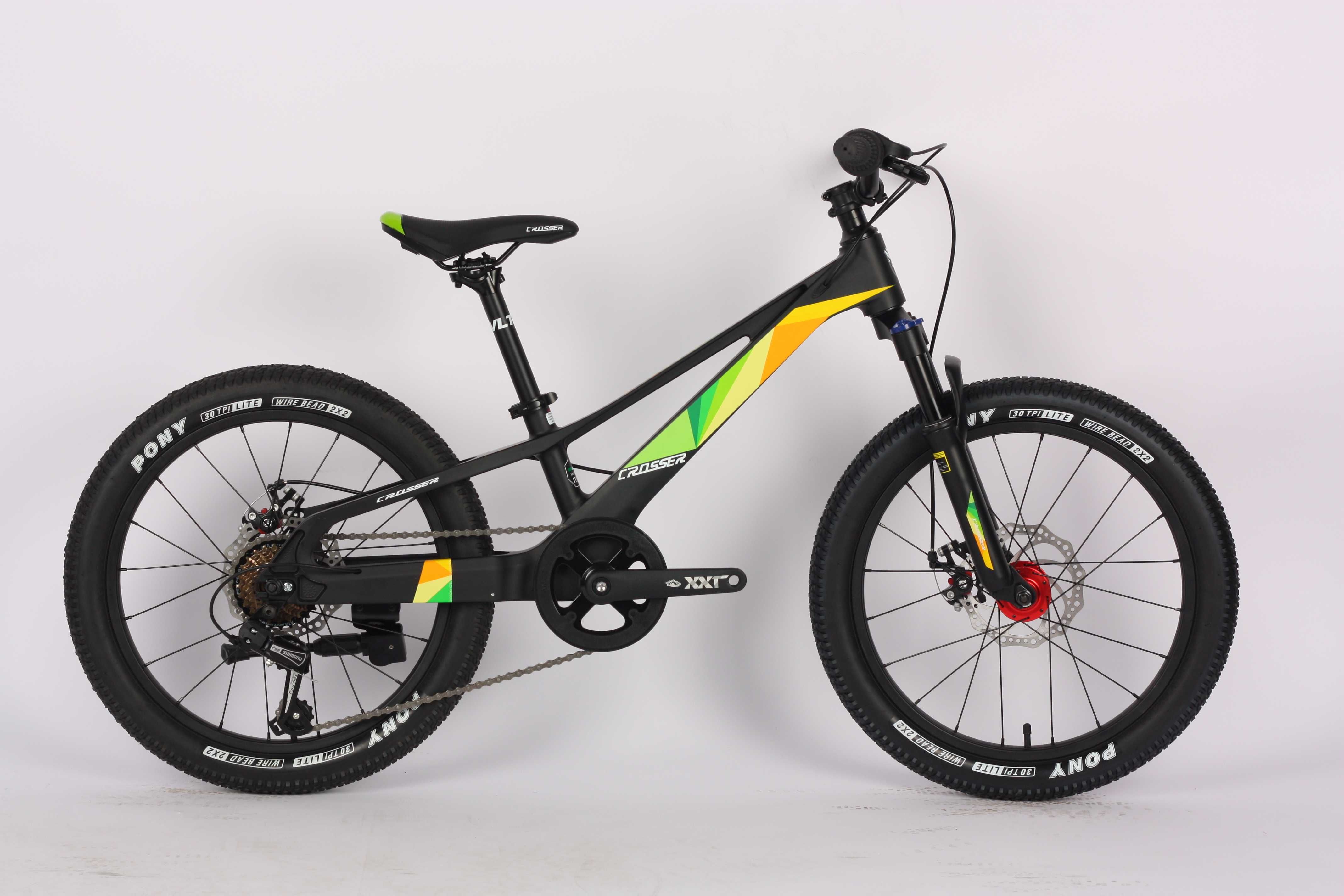 НОВЫЙ велосипед детский магний Crosser 20 Shimano Comanche Author