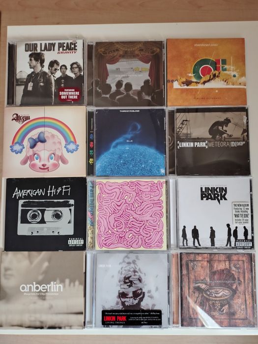 Audio CD rock, pop, emo, grunge, post hardcore, alternative, nu metal
