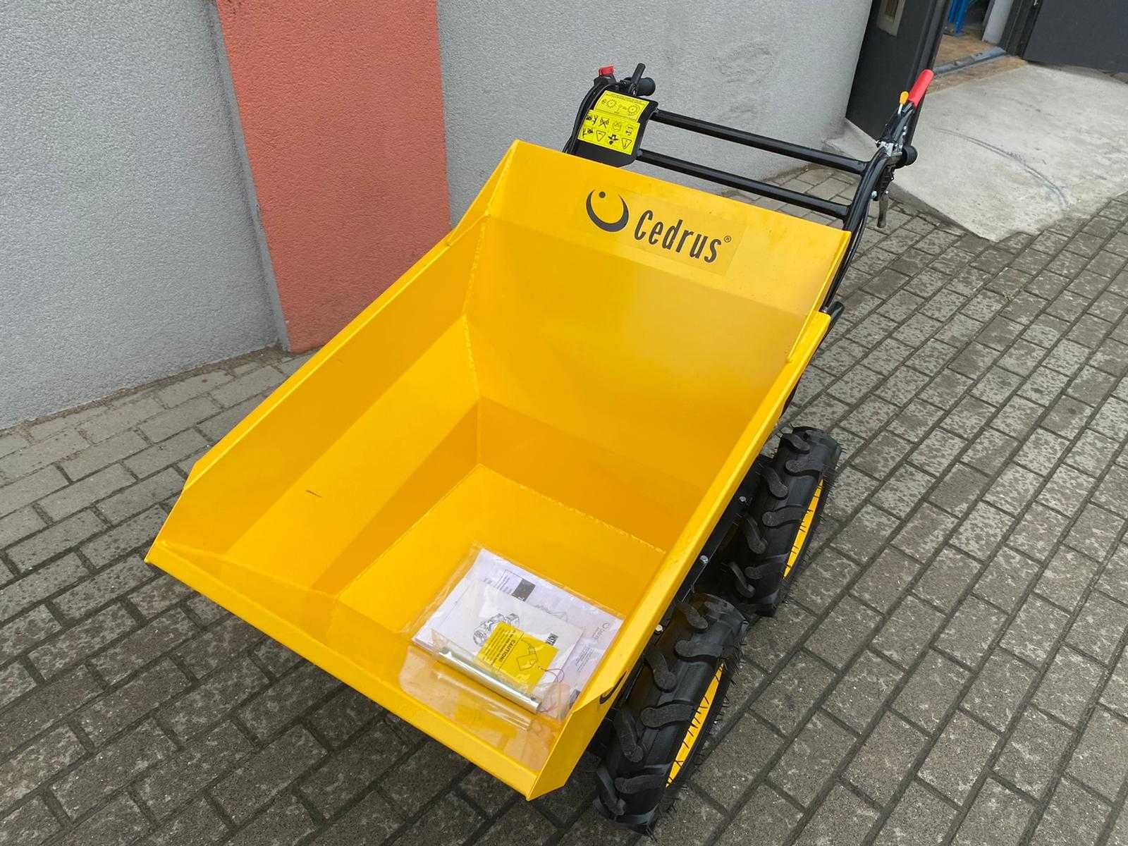 Wozidło Budowlane CEDRUS TR300 Transporter 4x4 Taczka Miniwywrotka