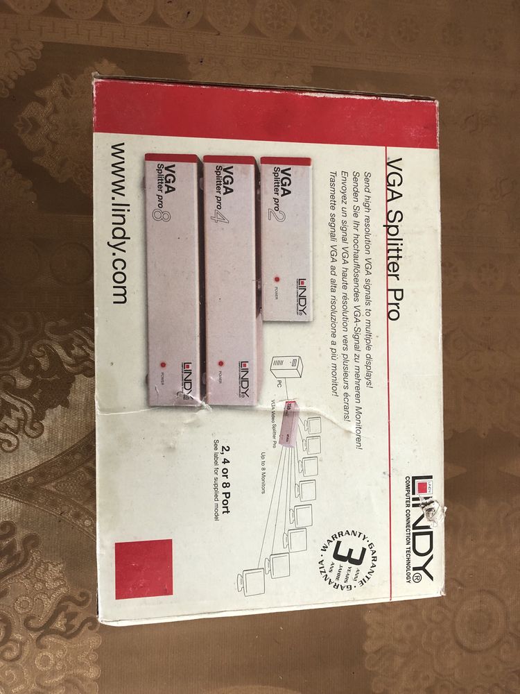 VGA Splitter Pro 8 canais