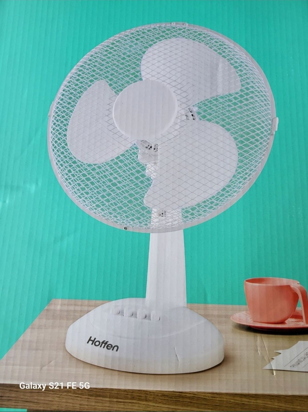 Nowy Wentylator biurkowy 35W Wiatrak Średnica czaszy 34cm
