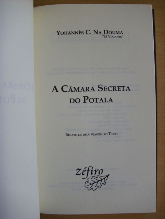 A Câmara Secreta do Potala de Yohannès C. Na Douma