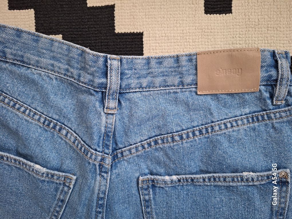 Jeansy mom fit rozm. 36