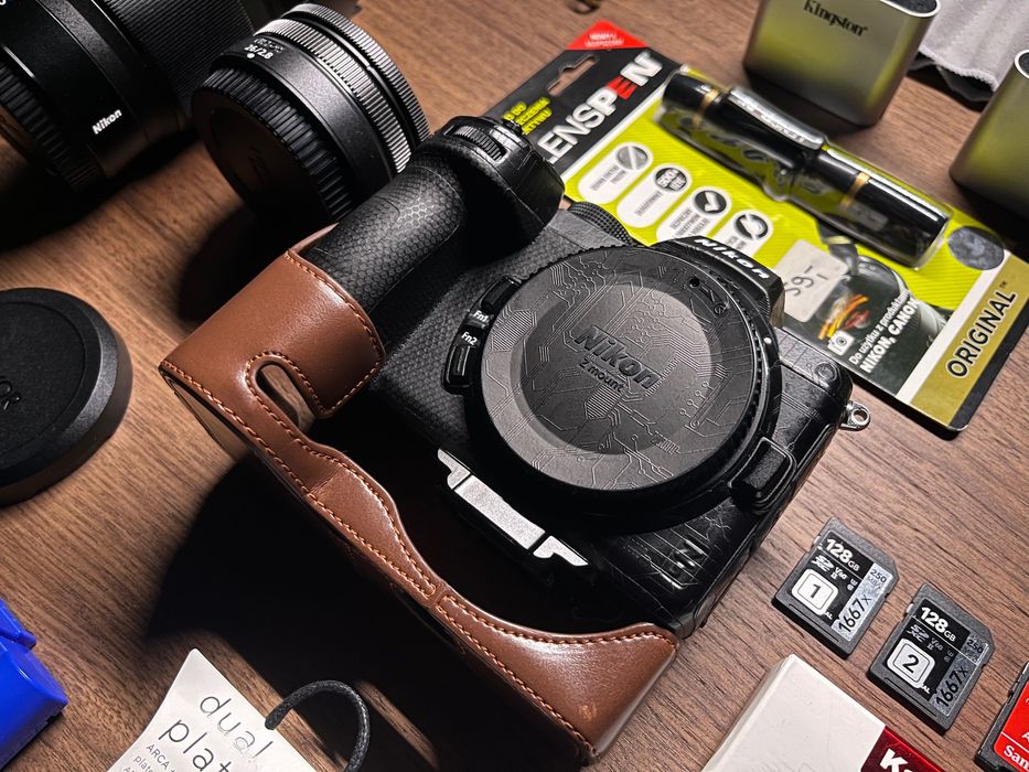**Nikon Z5 FF - MEGA zestaw** 2 jasne obiektywy, folie, MAŁO UŻYWANY !