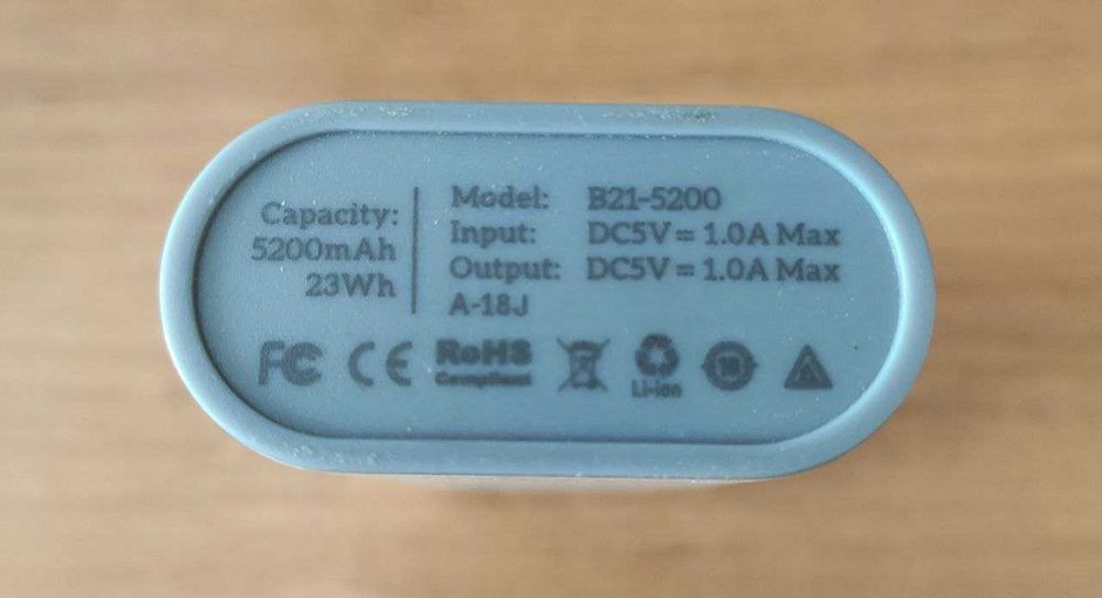 PowerBank hoco 5200 mAh