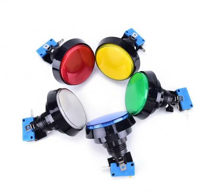 Кнопка для аркад, игр 60 мм