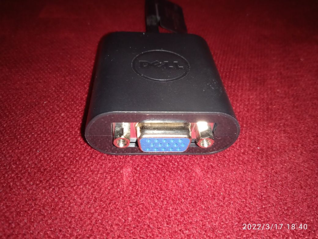 Dell przejściówka adapter mini DisplayPort na VGA uniwersalna