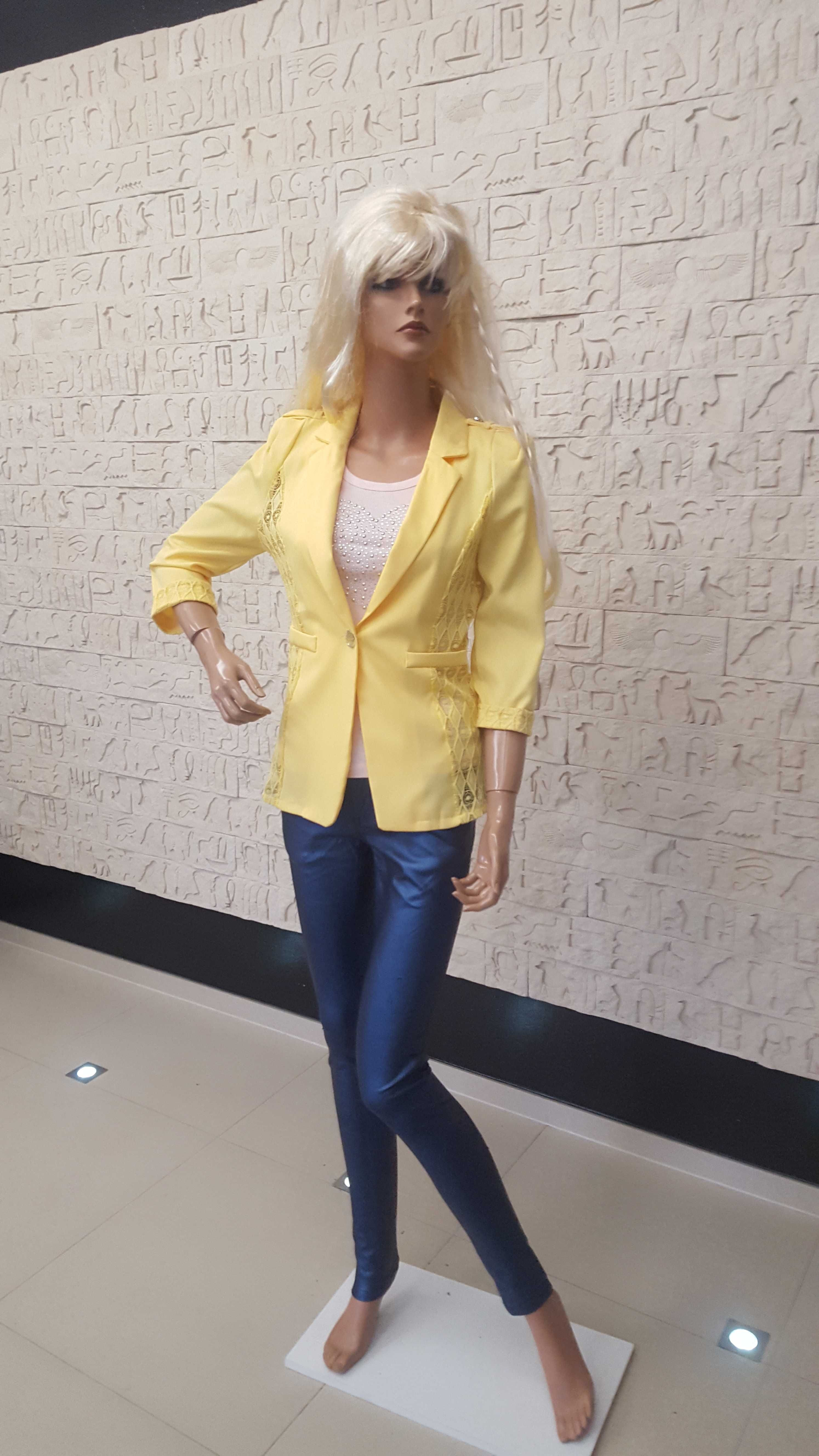 Marynarka żółta Fashion rozm M