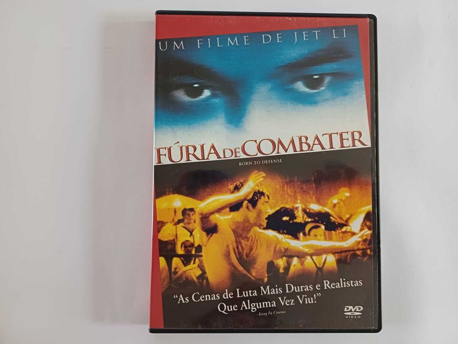 DVD - Fúria de combater/ Duelo de campeões, de Jet Li
