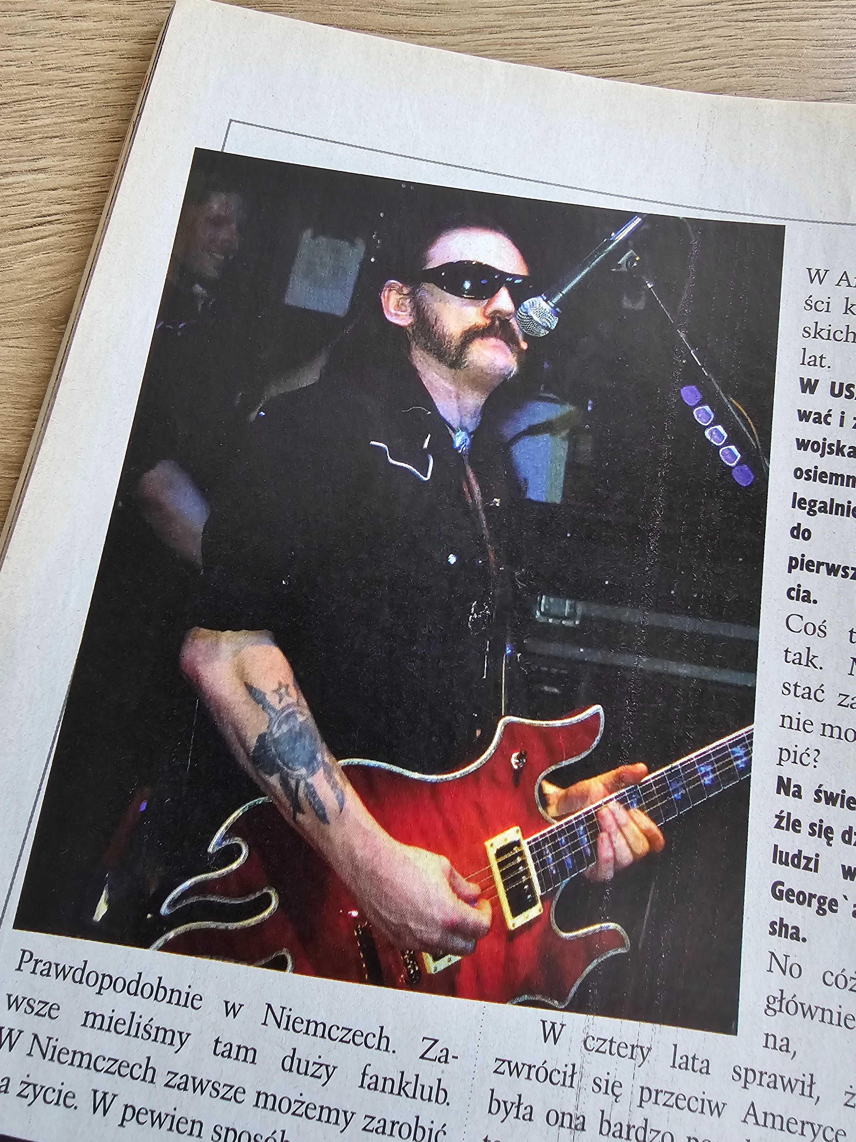 Magazyn HUSTLER 6 (61) 2007 - Lemmy Kilmister (Motorhead), Hołdys