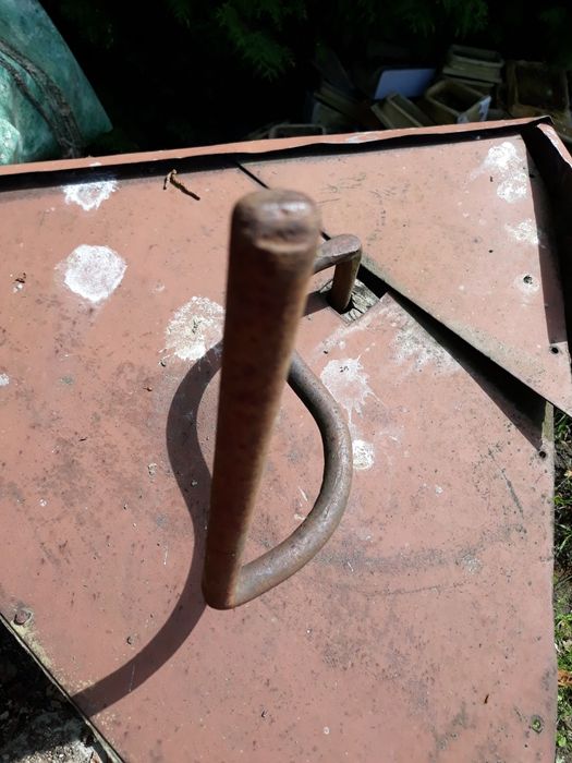 daszek do studni korba i belka z lat 50