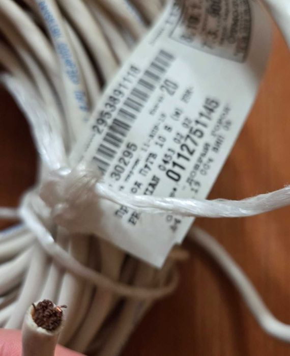 Провід мідний ПуГВ ГОСТ 31947 (ПВ-3) 2,5мм² , 10мм²