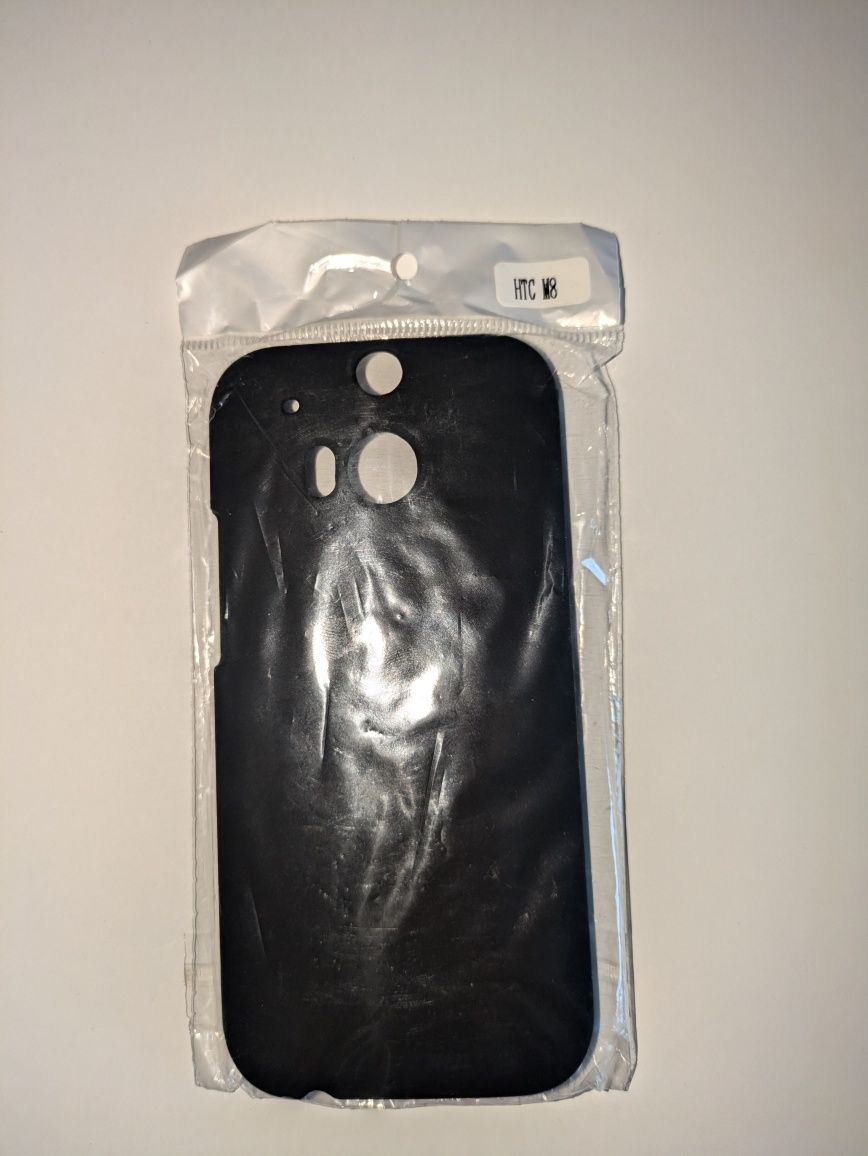 Etui pokrowiec case DOT VIEW HTC ONE M8 + drugie etui i szkło ochronne