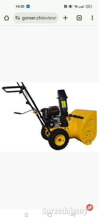 Odśnieżarka Spalinowa z napędem snow thrower 6.5 hp