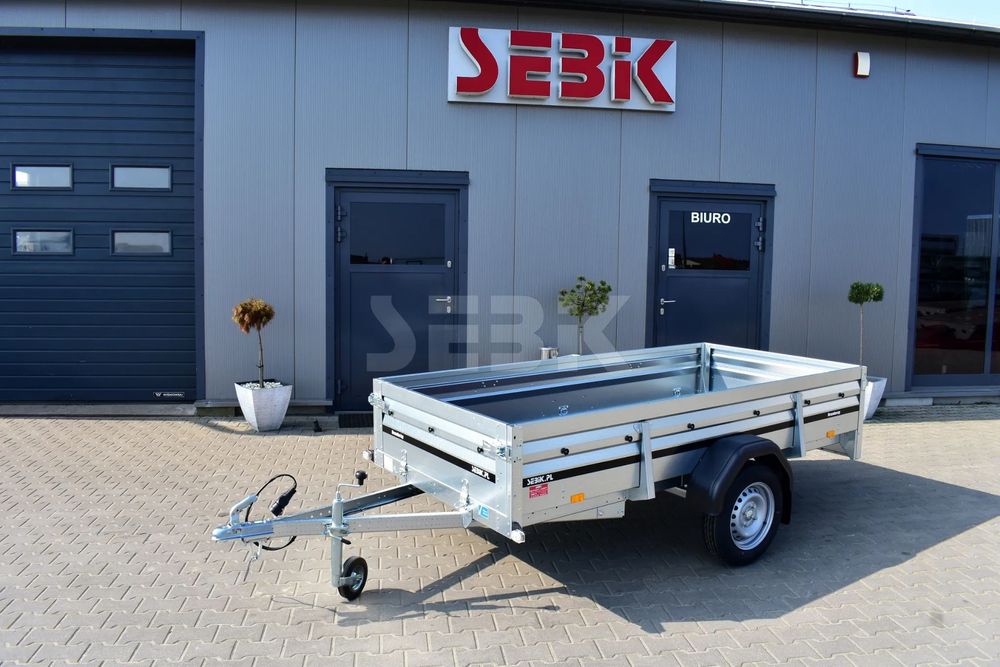Brenderup NOWOŚĆ !!! 2270 XL DMC od 600 do 750 kg. 270 x 128 cm. wysoka burta 40 cm.  Największy wybór przyczep na placu około 300 szt. dostępnych od ręki.