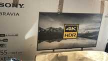Sprzedam Sony Bravia 55” 4K HDR/ uszkodzony