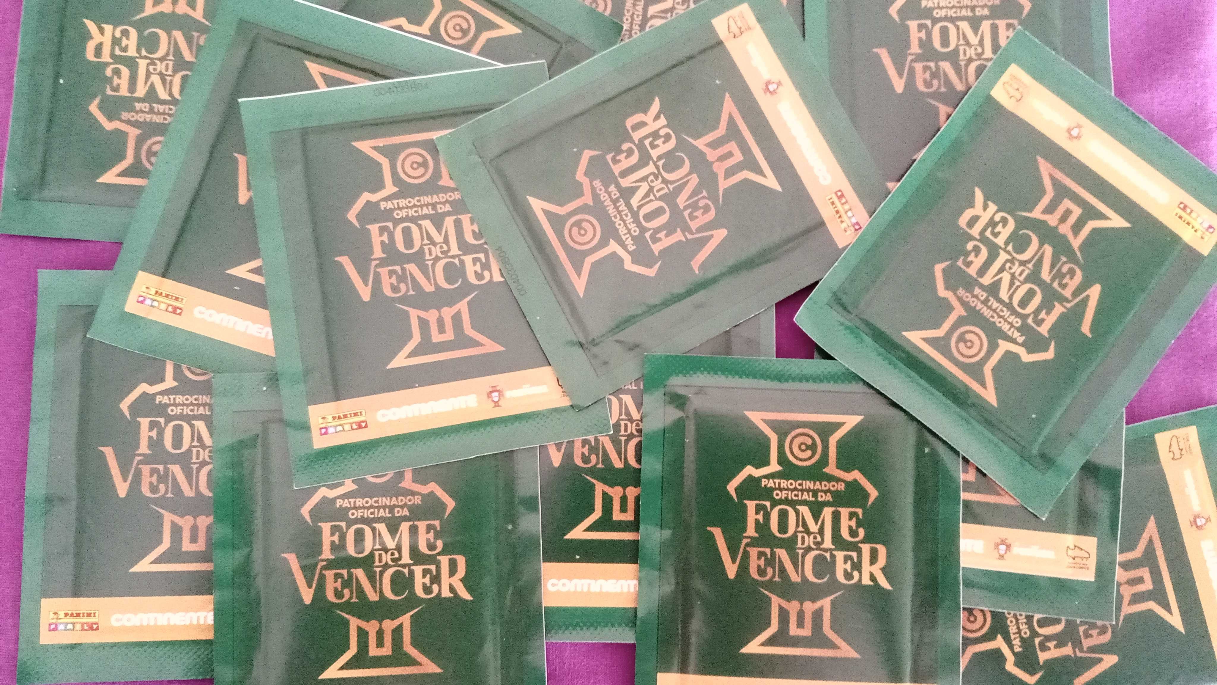 Saquetas fome de vencer 2021 troco por Heróis Cidade, disks infinity